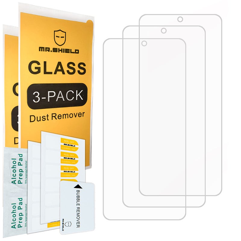 Mr Shield [3-Pack]-Mr.Shield Designed For Samsung Galaxy A51 / Galaxy A53 5G / Galaxy A52/A52 5G [Tempered Glass] [Japan Glass with 9H Hardness] Screen Protector with Lifetime Replacement - Image 2